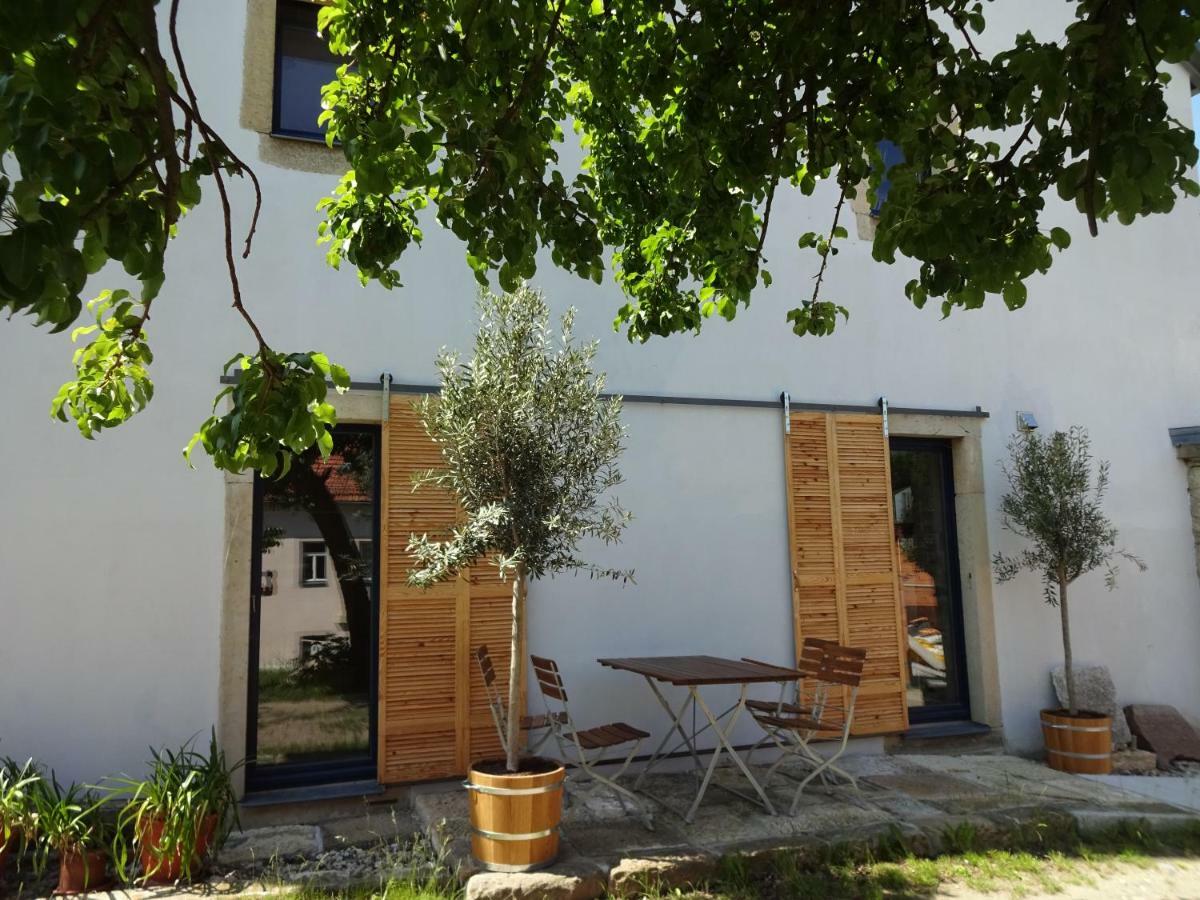 Alte Scheune Rietzschelhof Muglitztal Exterior foto